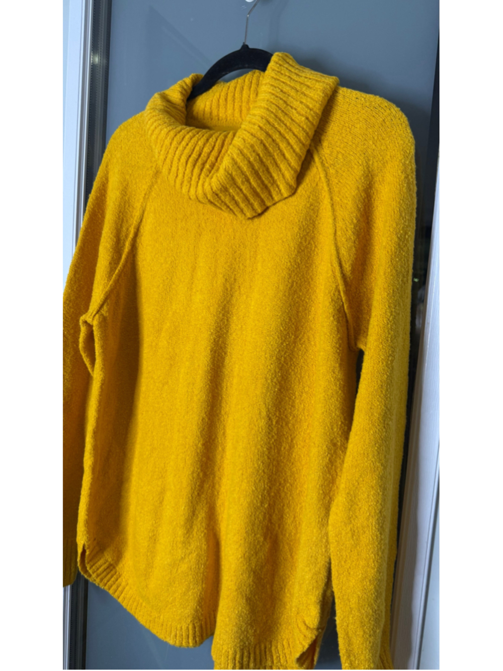 Ruby Rd. Cowl Neck Sweater XL Yellow - Picture 3 of 5